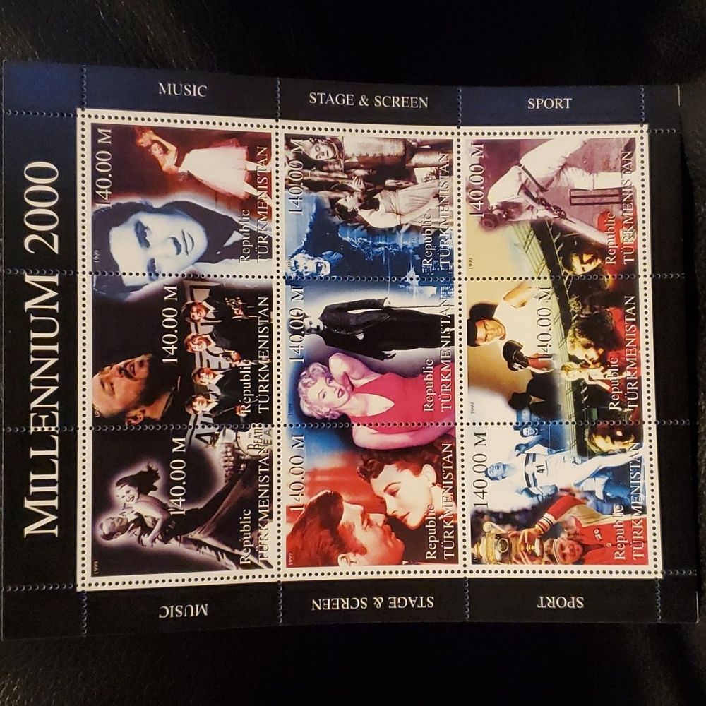 Millennium 2000 stamps